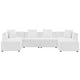 Modway Saybrook Outdoor Patio Upholstered 6-Piece Sectional Sofa | Outdoor Sofas, Loveseats & Sectionals | Modishstore-12