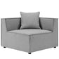 Modway Saybrook Outdoor Patio Upholstered 6-Piece Sectional Sofa - EEI-4386 | Outdoor Sofas, Loveseats & Sectionals | Modishstore - 4