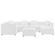Modway Saybrook Outdoor Patio Upholstered 7-Piece Sectional Sofa | Outdoor Sofas, Loveseats & Sectionals | Modishstore-11