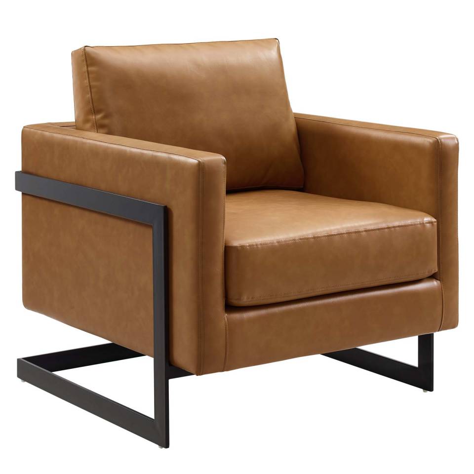 Modway Posse Vegan Leather Accent Chair - EEI-4392 | Accent Chairs | Modishstore - 2