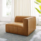 Modway Bartlett Vegan Leather Right-Arm Chair | Armchairs | Modishstore