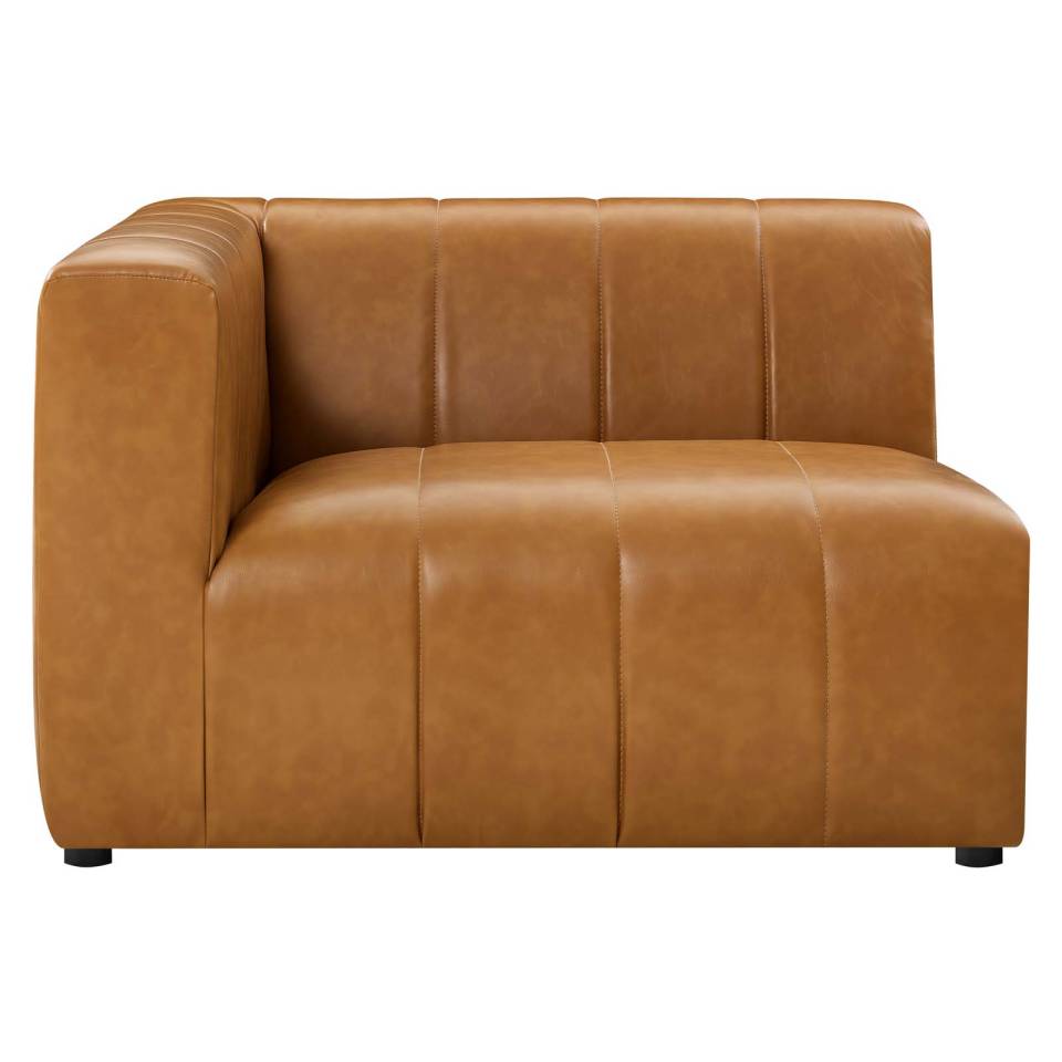 Modway Bartlett Vegan Leather Left-Arm Chair | Armchairs | Modishstore-7