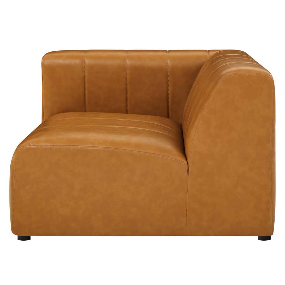 Modway Bartlett Vegan Leather Left-Arm Chair - EEI-4397 | Armchairs | Modishstore - 3