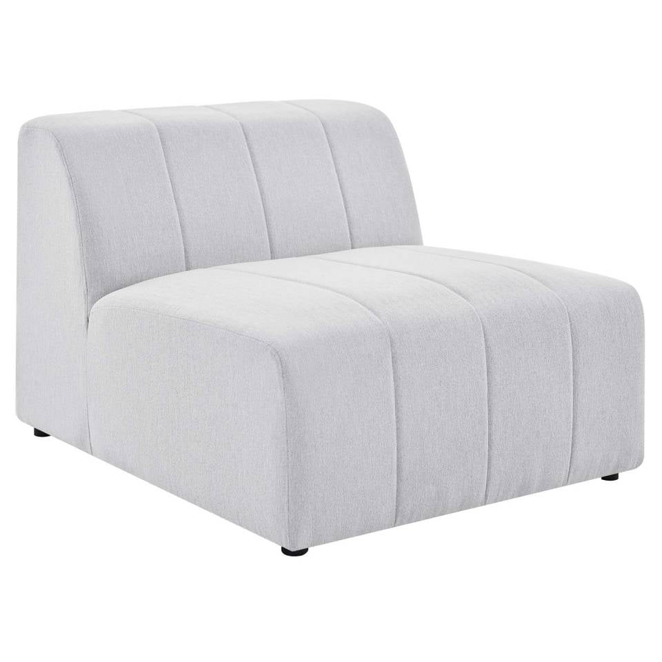 Modway Bartlett Upholstered Fabric Armless Chair - EEI-4398 | Lounge Chairs | Modishstore - 5