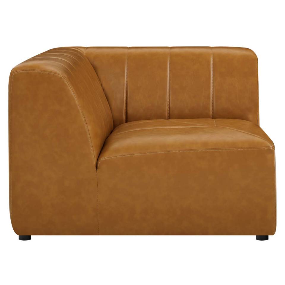 Modway Bartlett Vegan Leather Corner Chair - EEI-4403 | Lounge Chairs | Modishstore - 5
