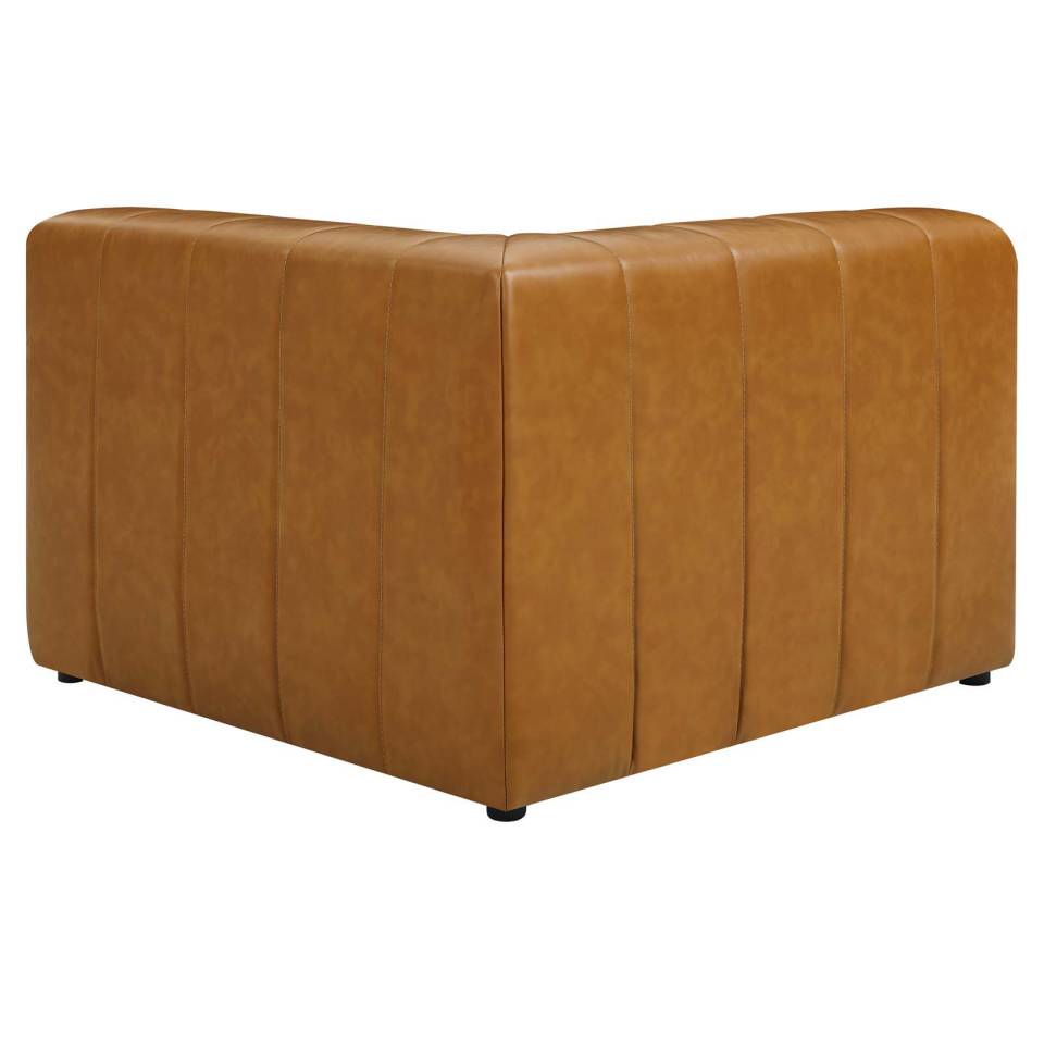 Modway Bartlett Vegan Leather Corner Chair | Side Chairs | Modishstore-6