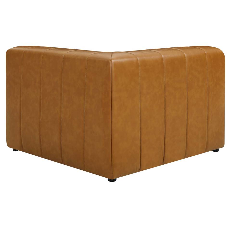 Modway Bartlett Vegan Leather Corner Chair - EEI-4403 | Lounge Chairs | Modishstore - 6