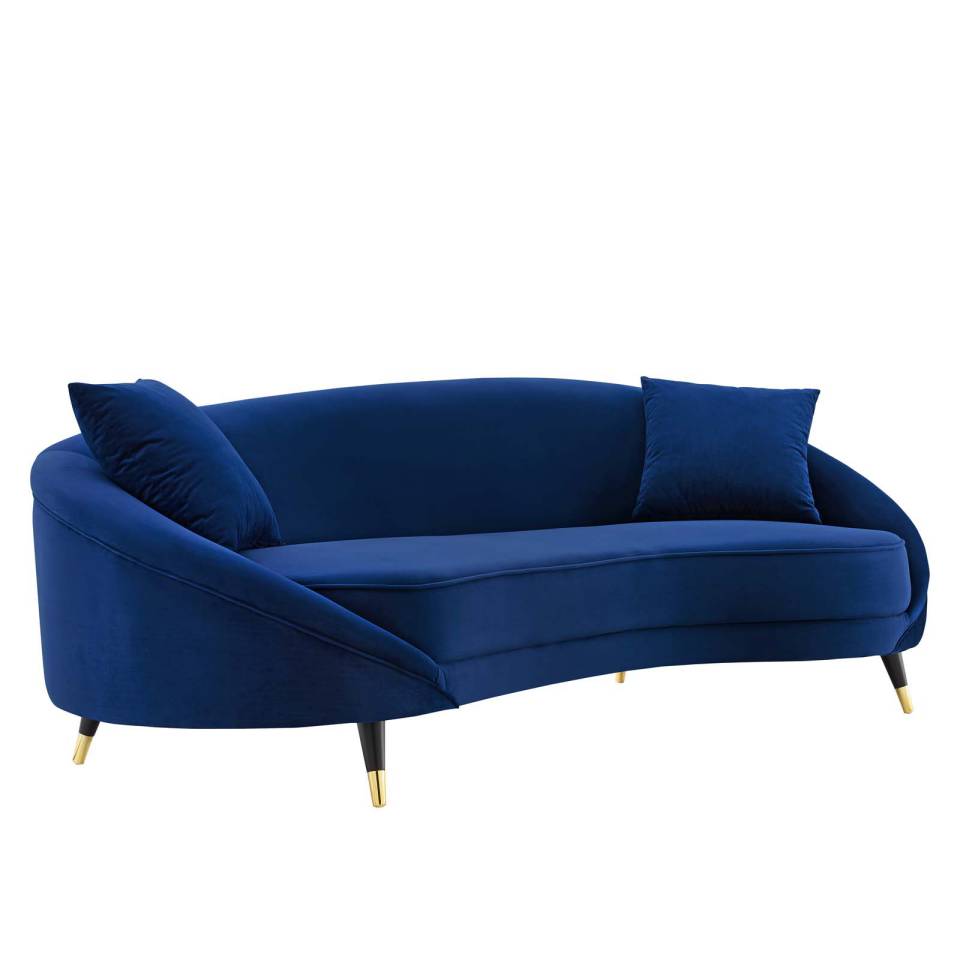 Modway Echo Performance Velvet Sofa - EEI-4404 | Sofas | Modishstore - 2