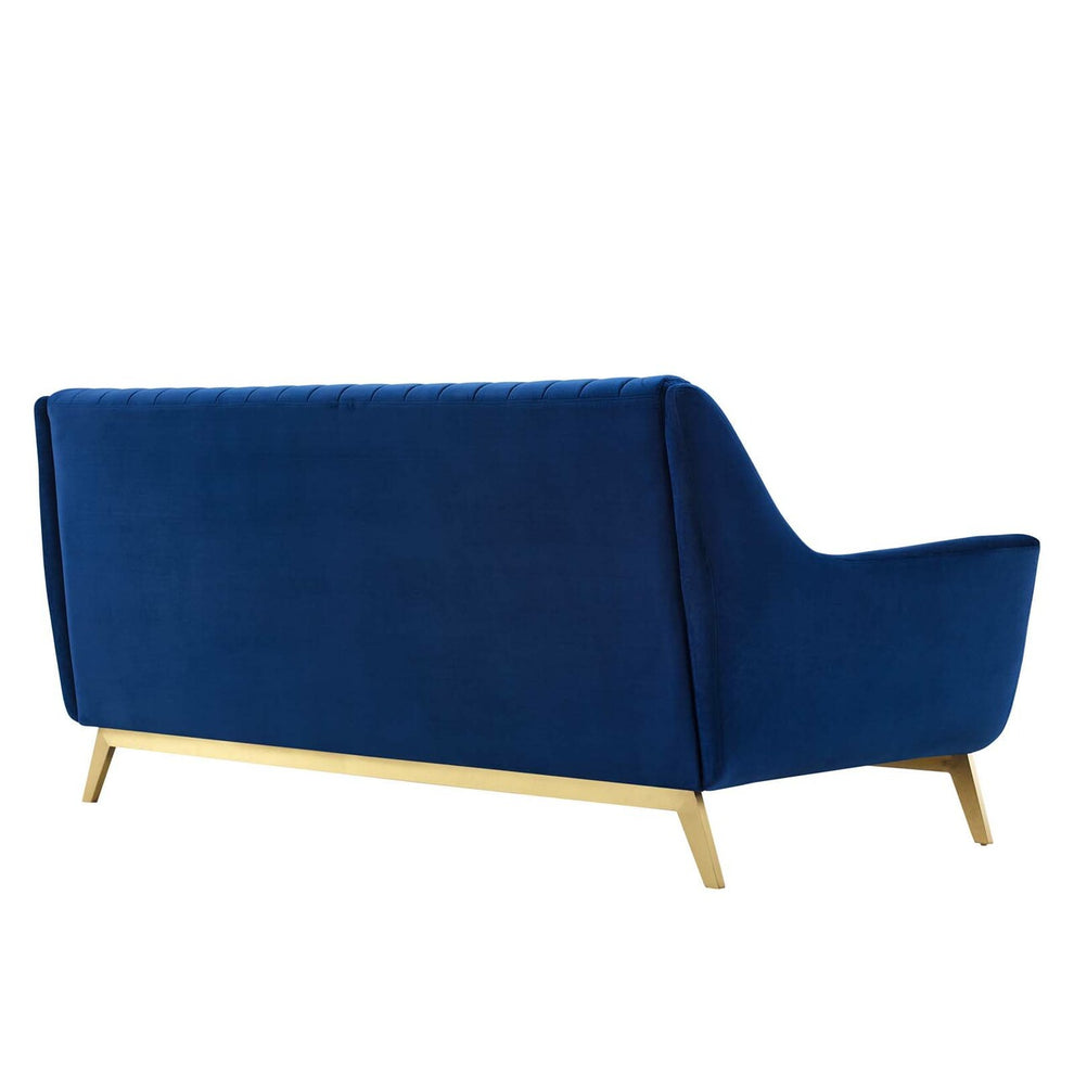 Winsome Channel Tufted Performance Velvet Sofa By Modway - EEI-4407 | Sofas | Modishstore - 7