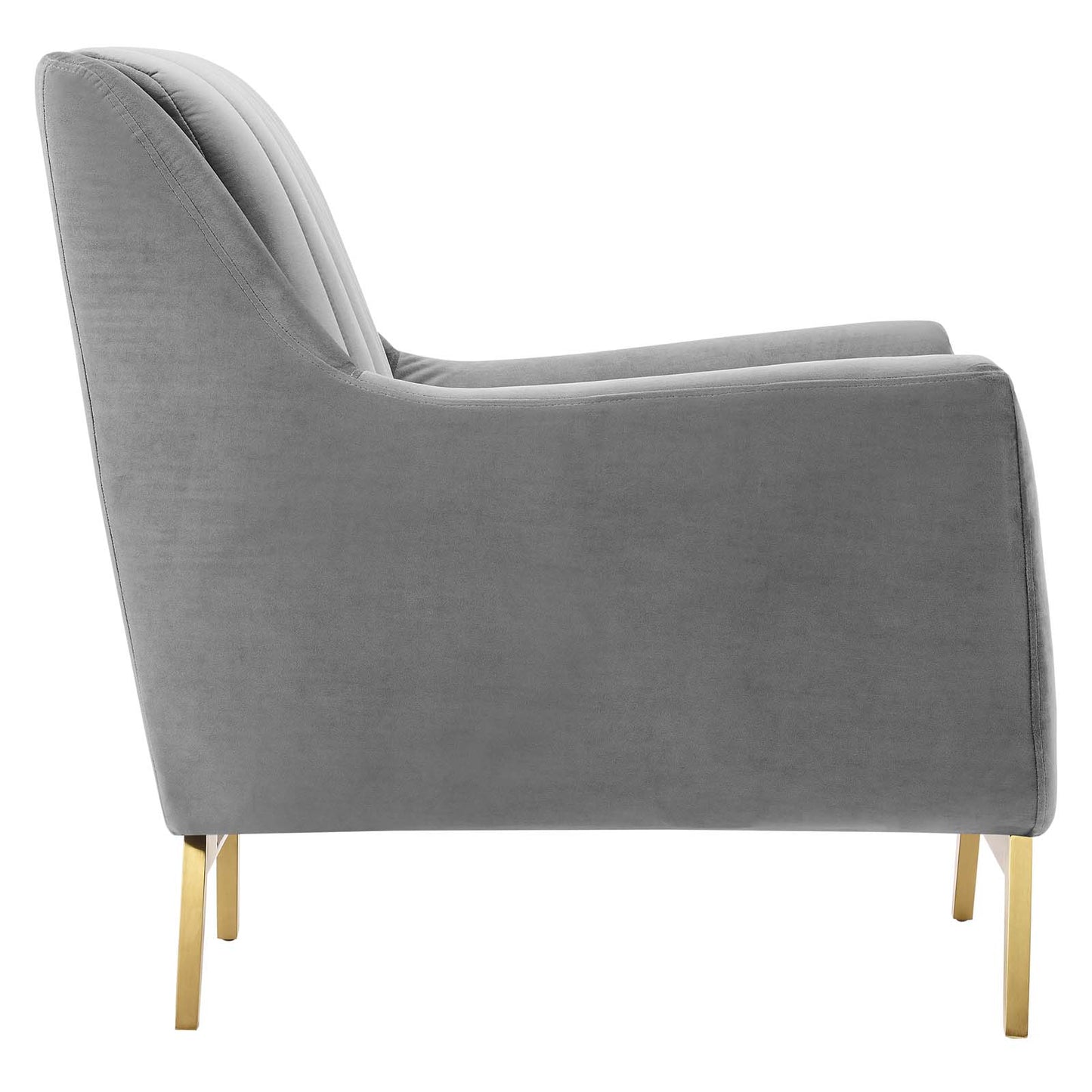 Winsome Channel Tufted Performance Velvet Armchair By Modway - EEI-4409 | Armchairs | Modishstore - 2