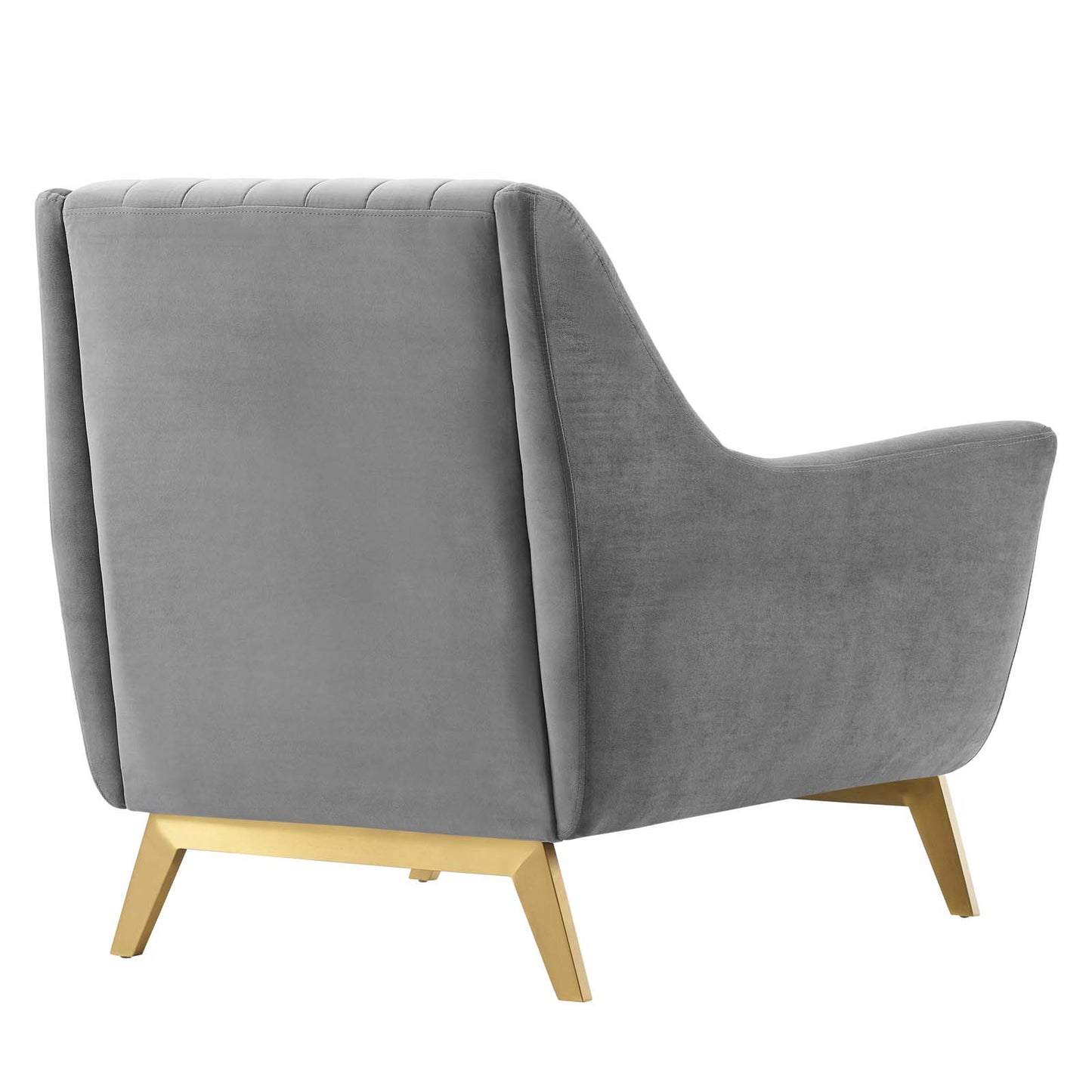 Winsome Channel Tufted Performance Velvet Armchair By Modway - EEI-4409 | Armchairs | Modishstore - 3