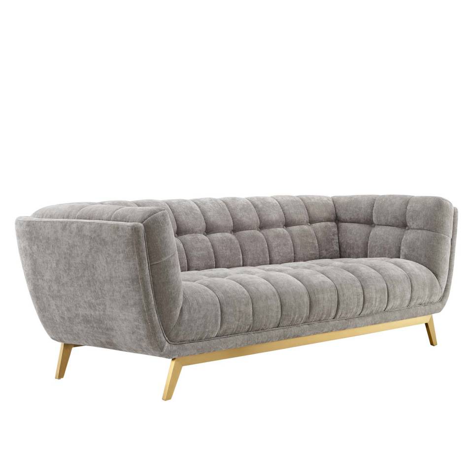 Modway Bestow Crushed Performance Velvet Sofa - EEI-4410 | Sofas | Modishstore - 2