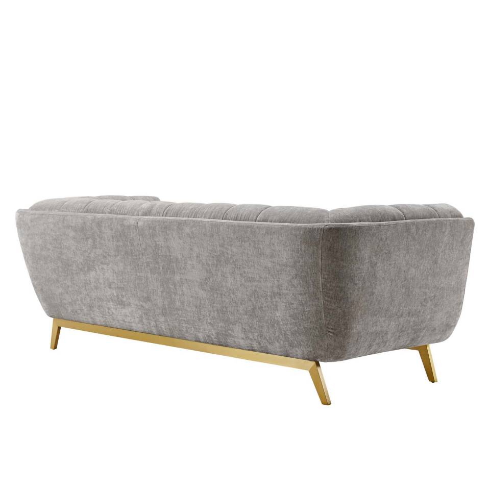Modway Bestow Crushed Performance Velvet Sofa - EEI-4410 | Sofas | Modishstore - 4