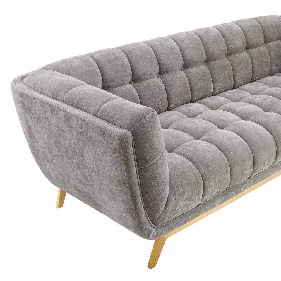Modway Bestow Crushed Performance Velvet Sofa - EEI-4410 | Sofas | Modishstore - 6