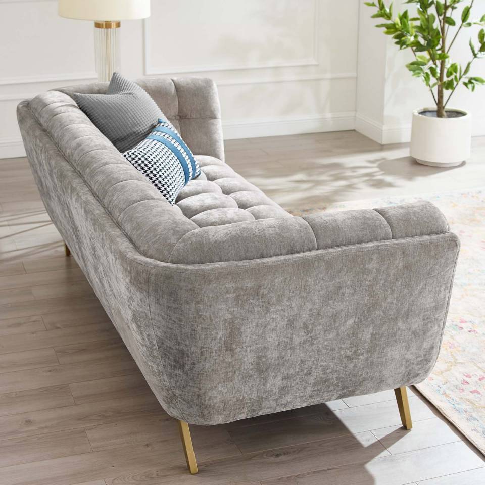 Modway Bestow Crushed Performance Velvet Sofa - EEI-4410 | Sofas | Modishstore - 7