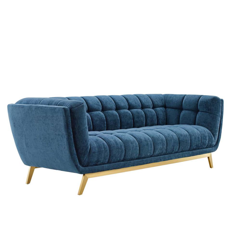 Modway Bestow Crushed Performance Velvet Sofa - EEI-4410 | Sofas | Modishstore - 9