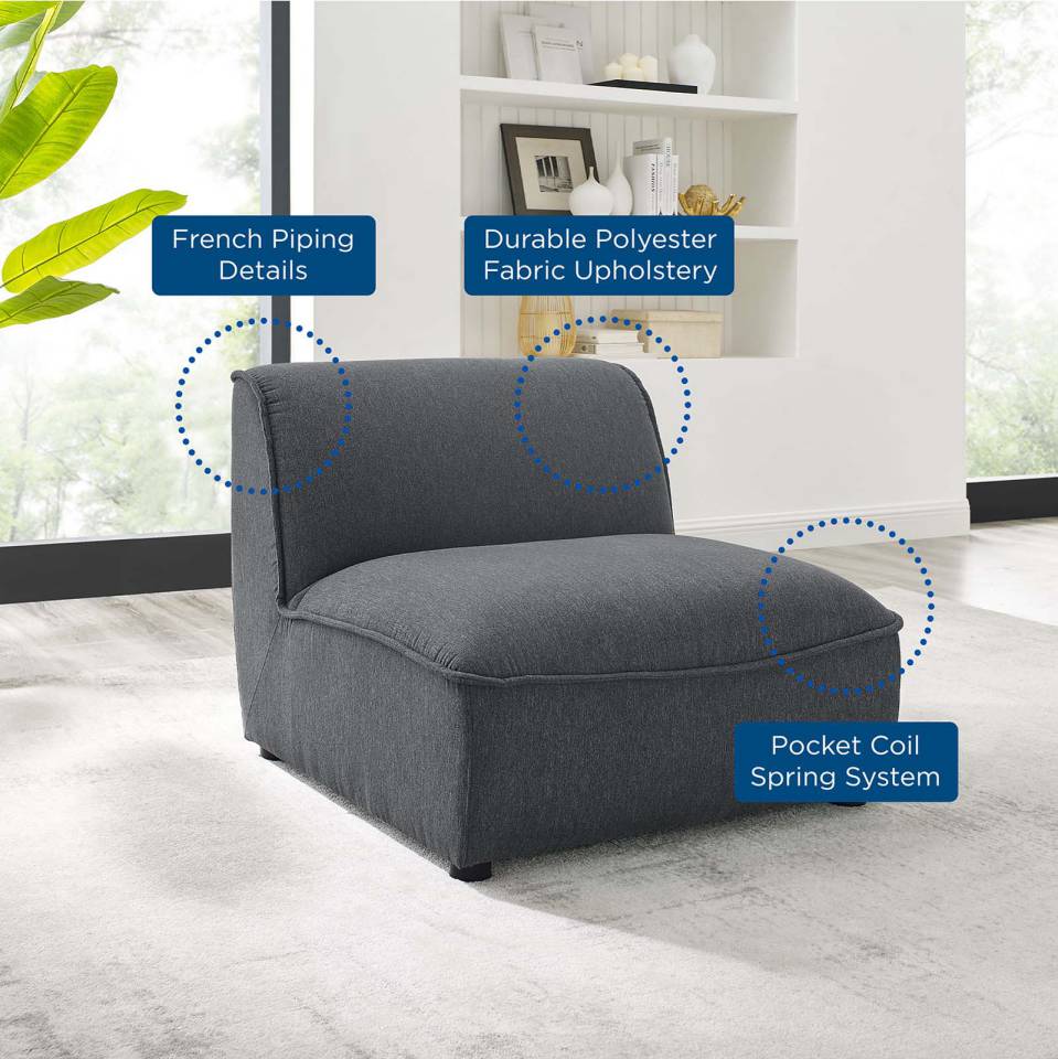 Modway Comprise Armless Chair - EEI-4418 | Lounge Chairs | Modishstore - 8