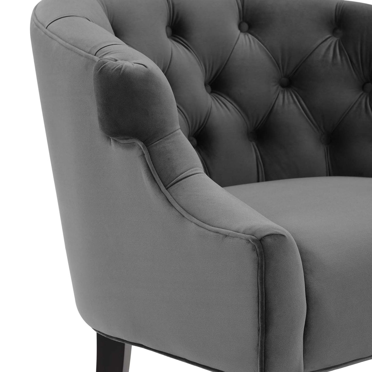 Precept Armchair Performance Velvet Set of 2 By Modway - EEI-4426 | Armchairs | Modishstore - 6