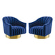Modway Buoyant Swivel Chair Performance Velvet Set of 2 | Accent Chairs | Modishstore-8