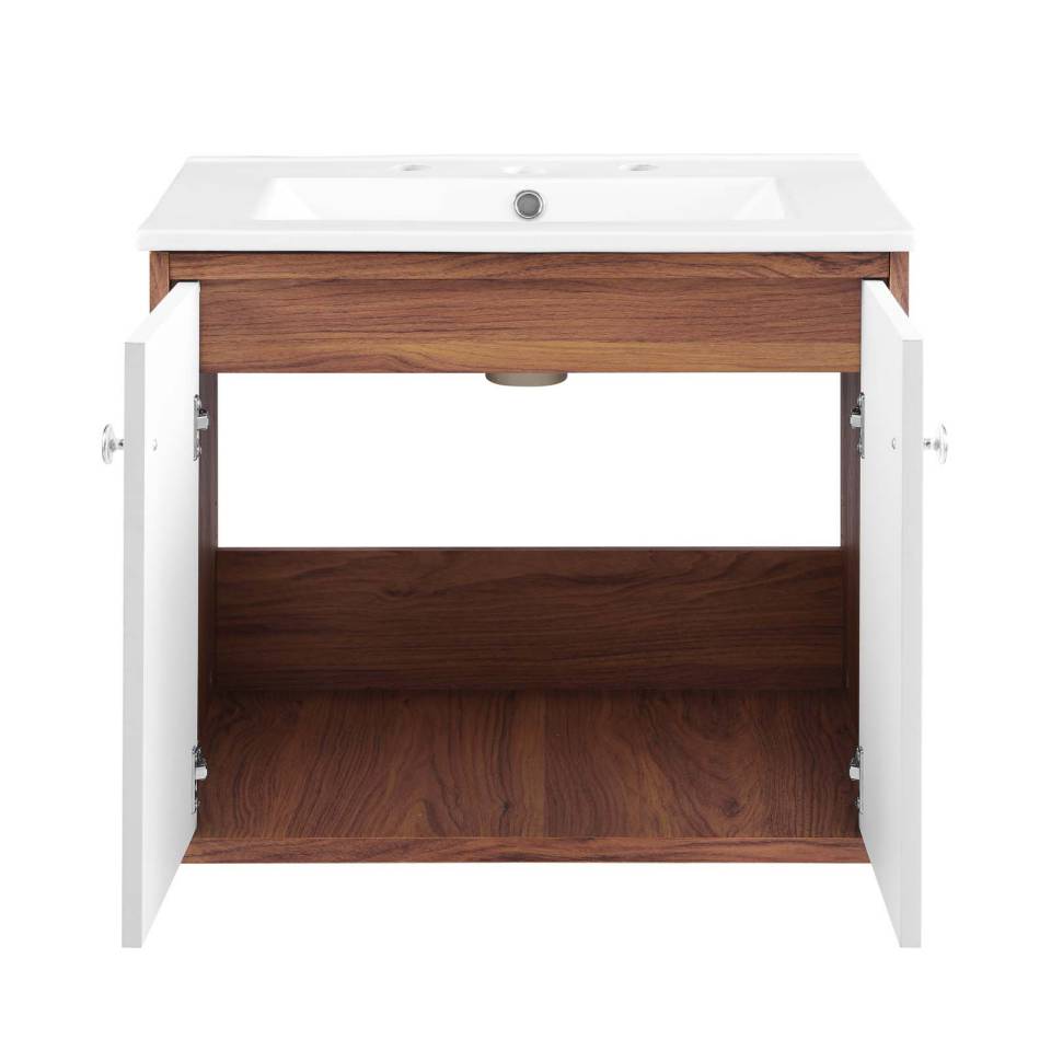 Modway Transmit 24" 	Wall-Mount Bathroom Vanity - EEI-4431 | Bathroom Accessories | Modishstore - 2
