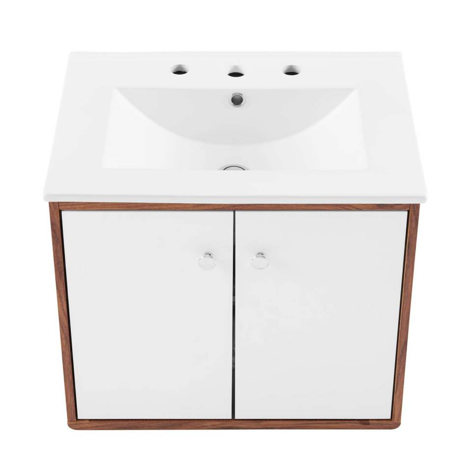 Modway Transmit 24" 	Wall-Mount Bathroom Vanity - EEI-4431 | Bathroom Accessories | Modishstore - 3