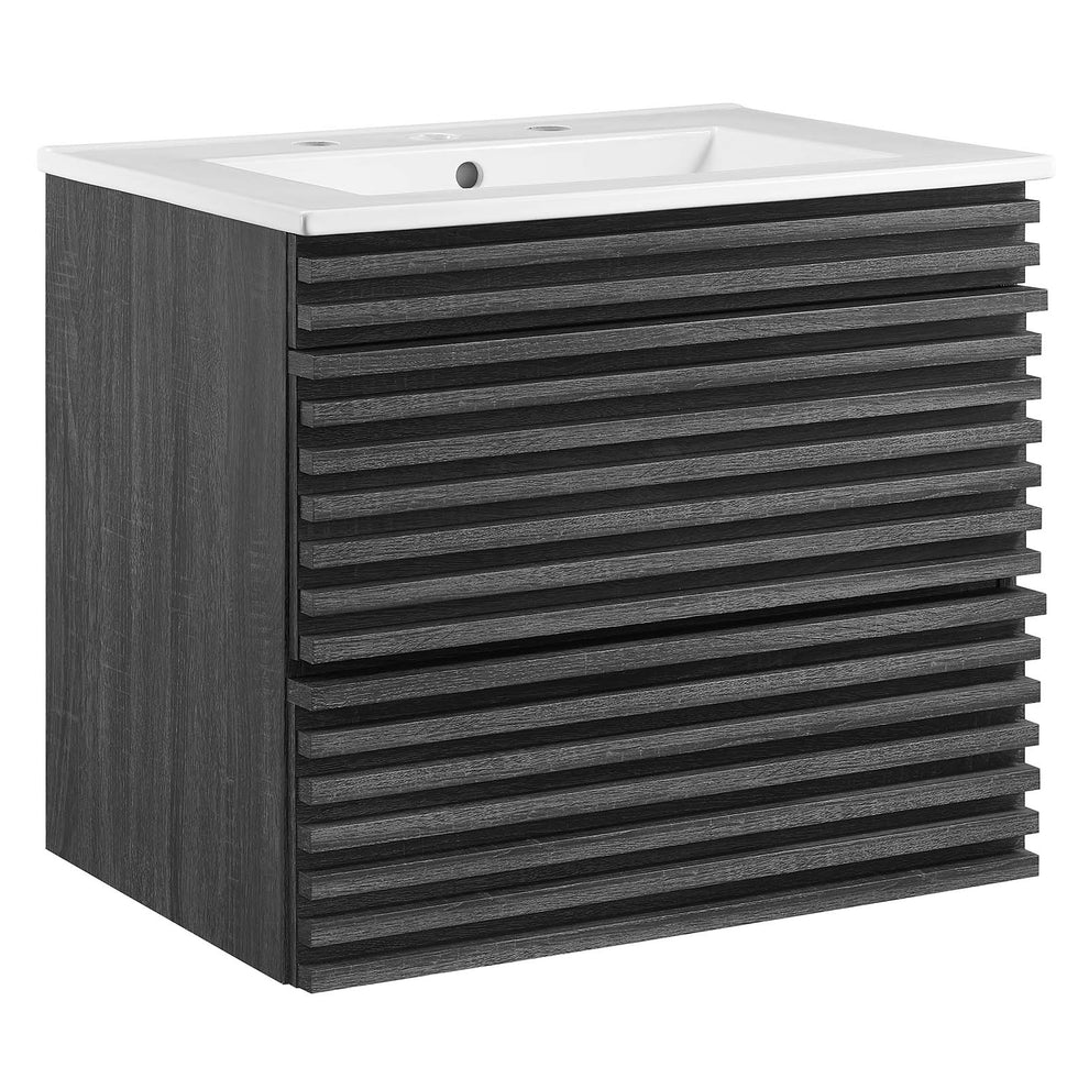 Modway Render 24" Wall-Mount Bathroom Vanity - EEI-4433 | Bathroom Accessories | Modishstore - 15