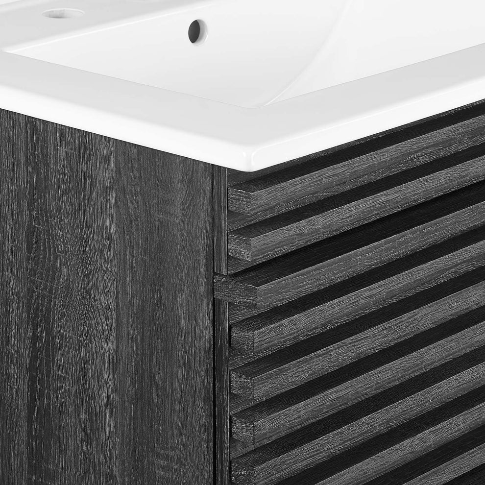 Modway Render 24" Wall-Mount Bathroom Vanity - EEI-4433 | Bathroom Accessories | Modishstore - 13