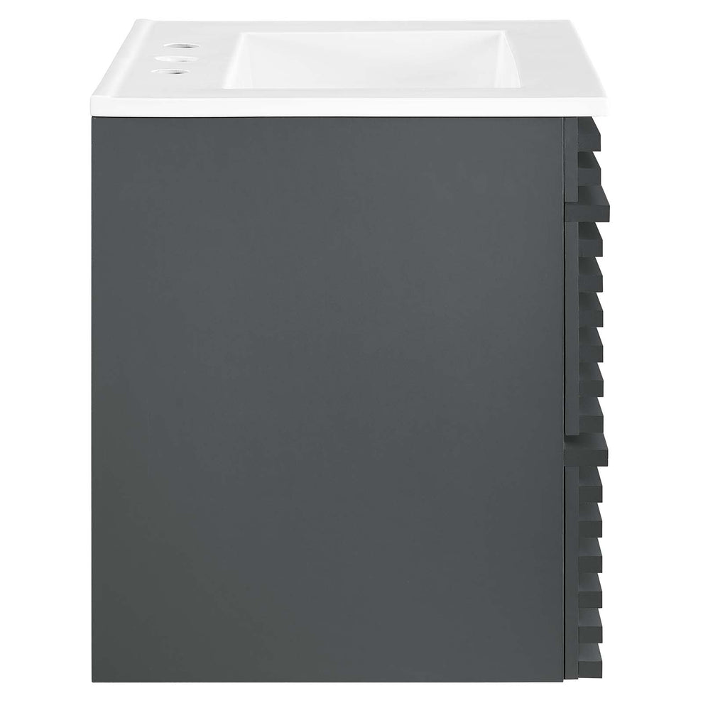 Modway Render 24" Wall-Mount Bathroom Vanity - EEI-4433 | Bathroom Accessories | Modishstore - 24