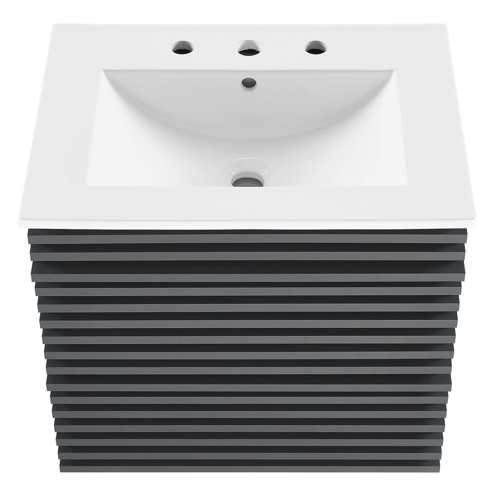 Modway Render 24" Wall-Mount Bathroom Vanity - EEI-4433 | Bathroom Accessories | Modishstore - 21