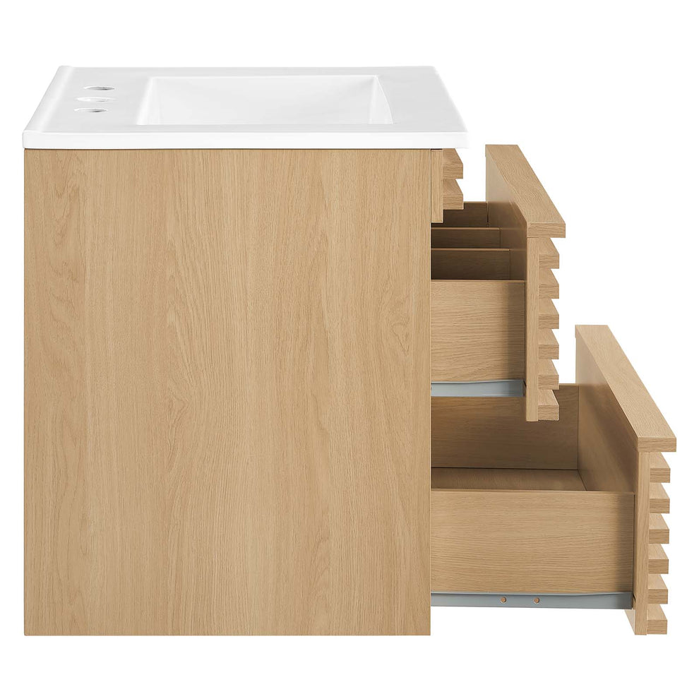 Modway Render 24" Wall-Mount Bathroom Vanity - EEI-4433 | Bathroom Accessories | Modishstore - 32