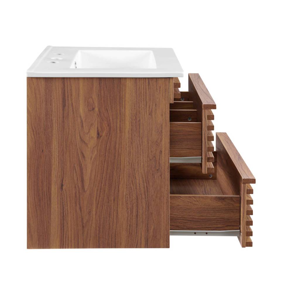 Modway Render 24" Wall-Mount Bathroom Vanity - EEI-4433 | Bathroom Accessories | Modishstore - 8