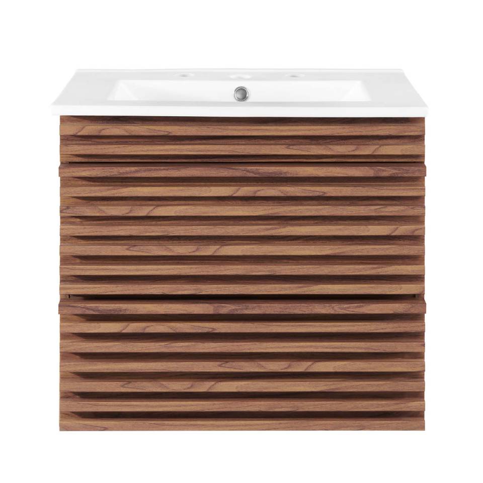 Modway Render 24" Wall-Mount Bathroom Vanity - EEI-4433 | Bathroom Accessories | Modishstore - 10