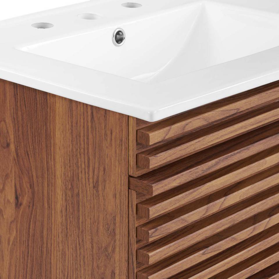 Modway Render 24" Wall-Mount Bathroom Vanity - EEI-4433 | Bathroom Accessories | Modishstore - 4