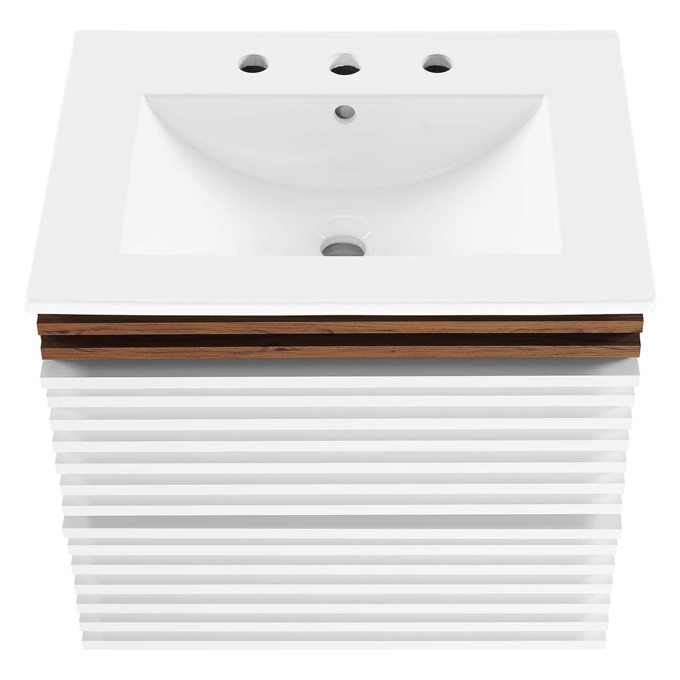 Modway Render 24" Wall-Mount Bathroom Vanity - EEI-4433 | Bathroom Accessories | Modishstore - 38