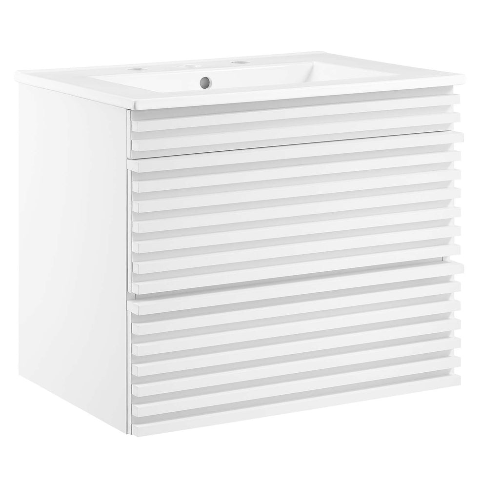 Modway Render 24" Wall-Mount Bathroom Vanity - EEI-4433 | Bathroom Accessories | Modishstore - 47