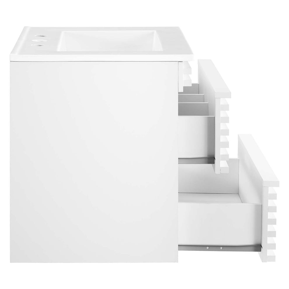Modway Render 24" Wall-Mount Bathroom Vanity - EEI-4433 | Bathroom Accessories | Modishstore - 48