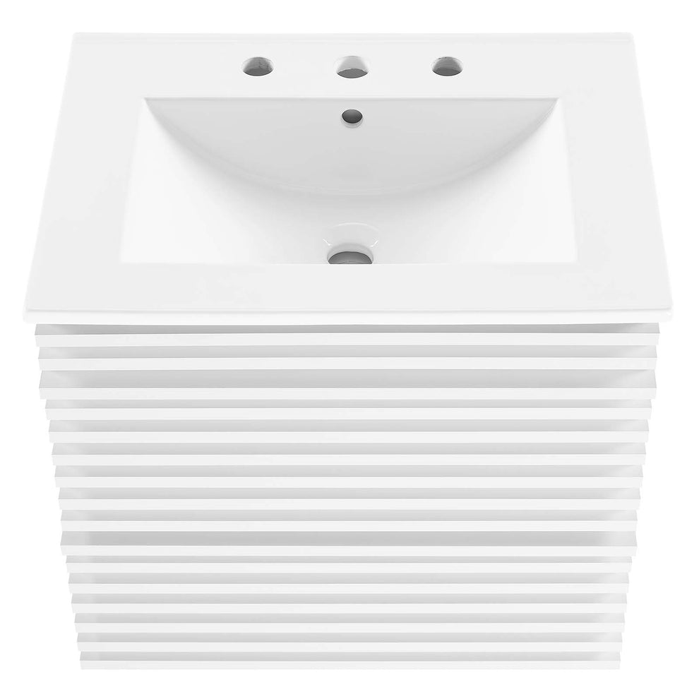 Modway Render 24" Wall-Mount Bathroom Vanity - EEI-4433 | Bathroom Accessories | Modishstore - 46