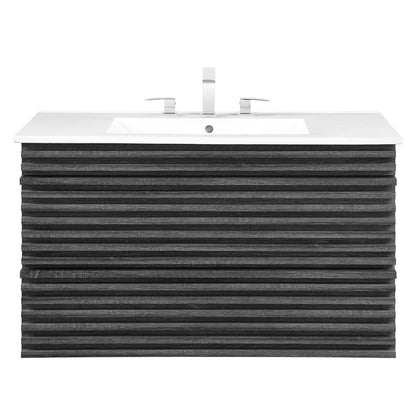 Modway Render 36" Wall-Mount Bathroom Vanity - EEI-4436 | Bathroom Accessories | Modishstore - 25