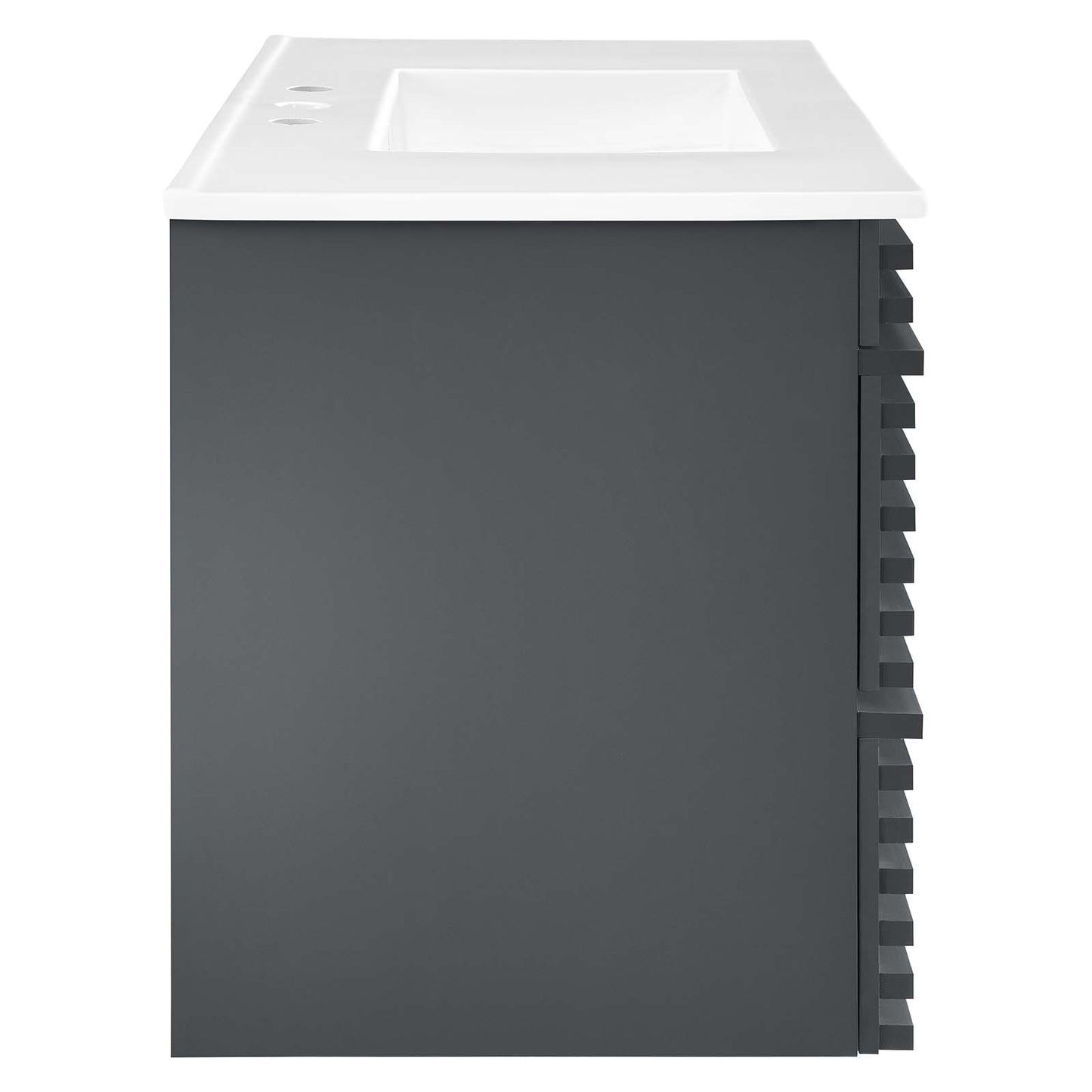 Modway Render 36" Wall-Mount Bathroom Vanity - EEI-4436 | Bathroom Accessories | Modishstore - 35