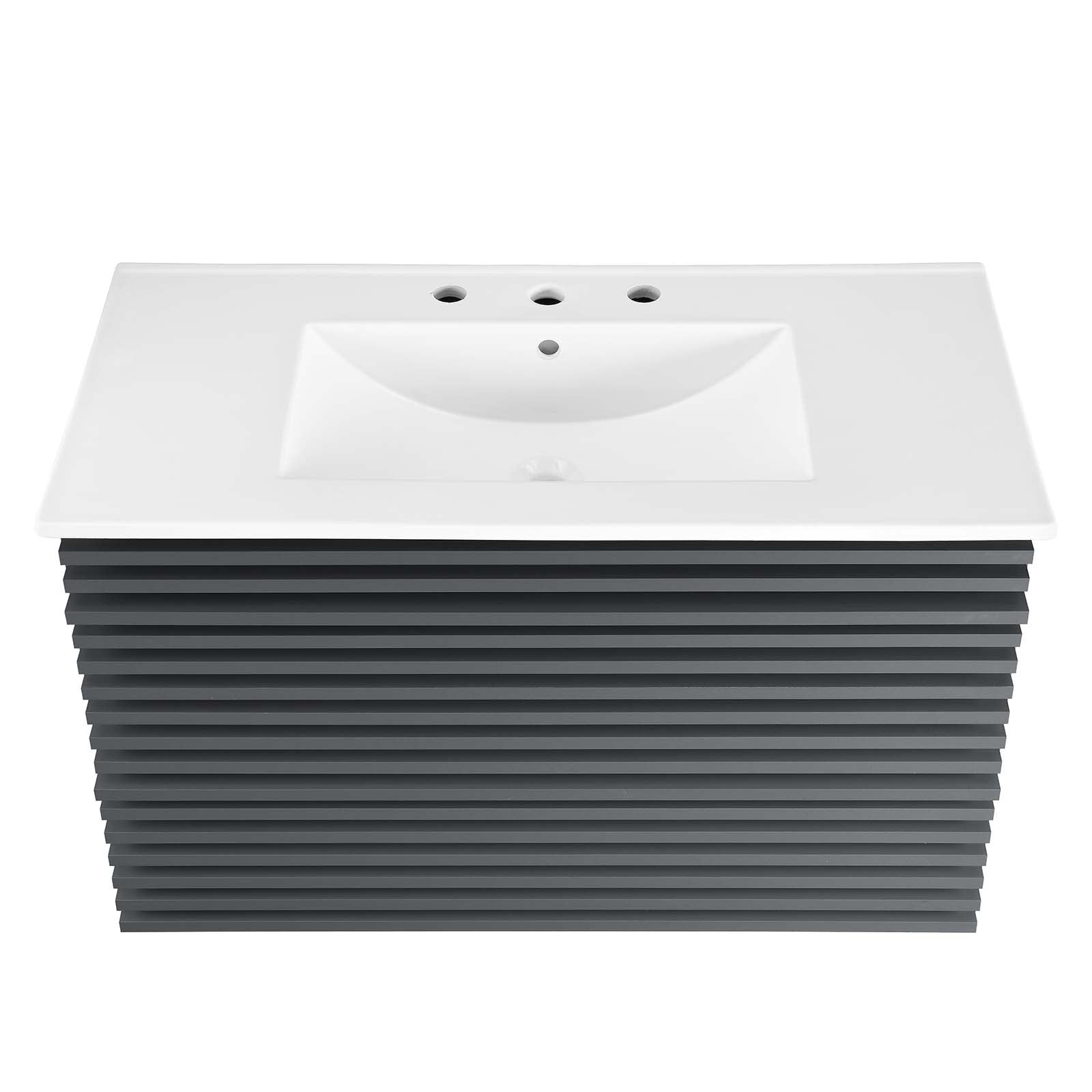 Modway Render 36" Wall-Mount Bathroom Vanity - EEI-4436 | Bathroom Accessories | Modishstore - 34