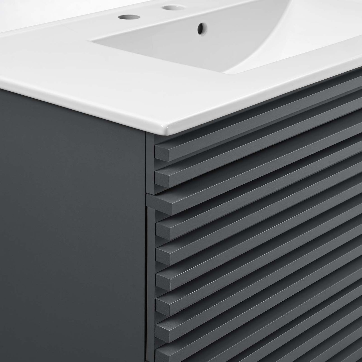 Modway Render 36" Wall-Mount Bathroom Vanity - EEI-4436 | Bathroom Accessories | Modishstore - 38