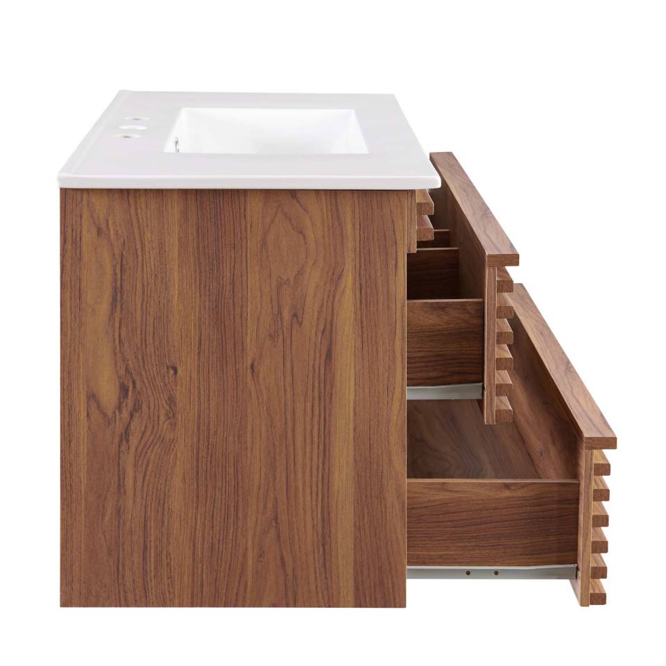 Modway Render 36" Wall-Mount Bathroom Vanity - EEI-4436 | Bathroom Accessories | Modishstore - 8