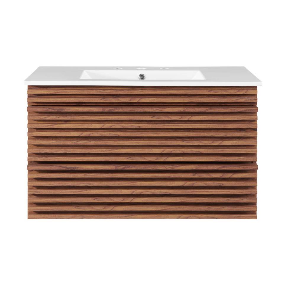 Modway Render 36" Wall-Mount Bathroom Vanity - EEI-4436 | Bathroom Accessories | Modishstore - 10