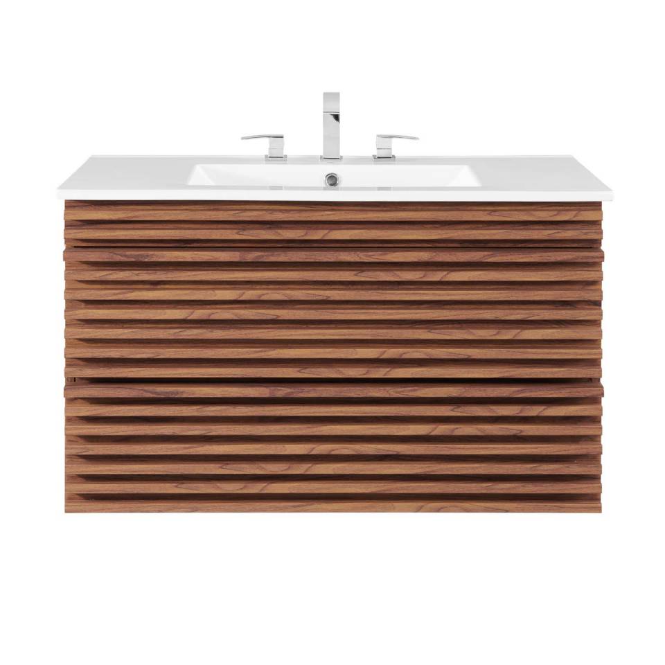 Modway Render 36" Wall-Mount Bathroom Vanity - EEI-4436 | Bathroom Accessories | Modishstore - 2