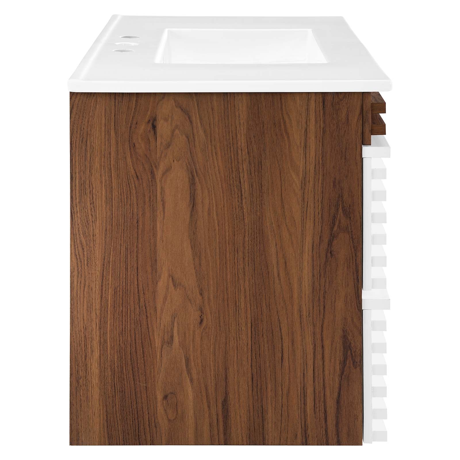 Modway Render 36" Wall-Mount Bathroom Vanity - EEI-4436 | Bathroom Accessories | Modishstore - 51