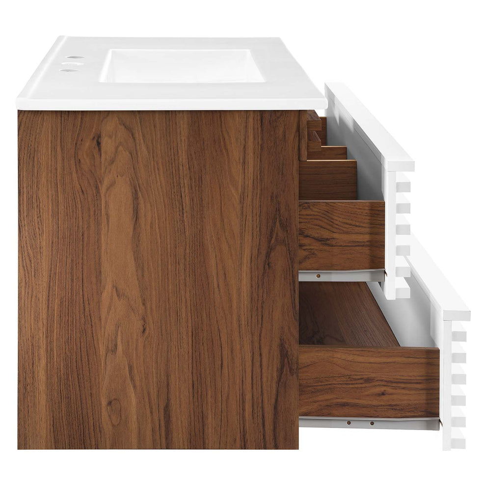 Modway Render 36" Wall-Mount Bathroom Vanity - EEI-4436 | Bathroom Accessories | Modishstore - 52