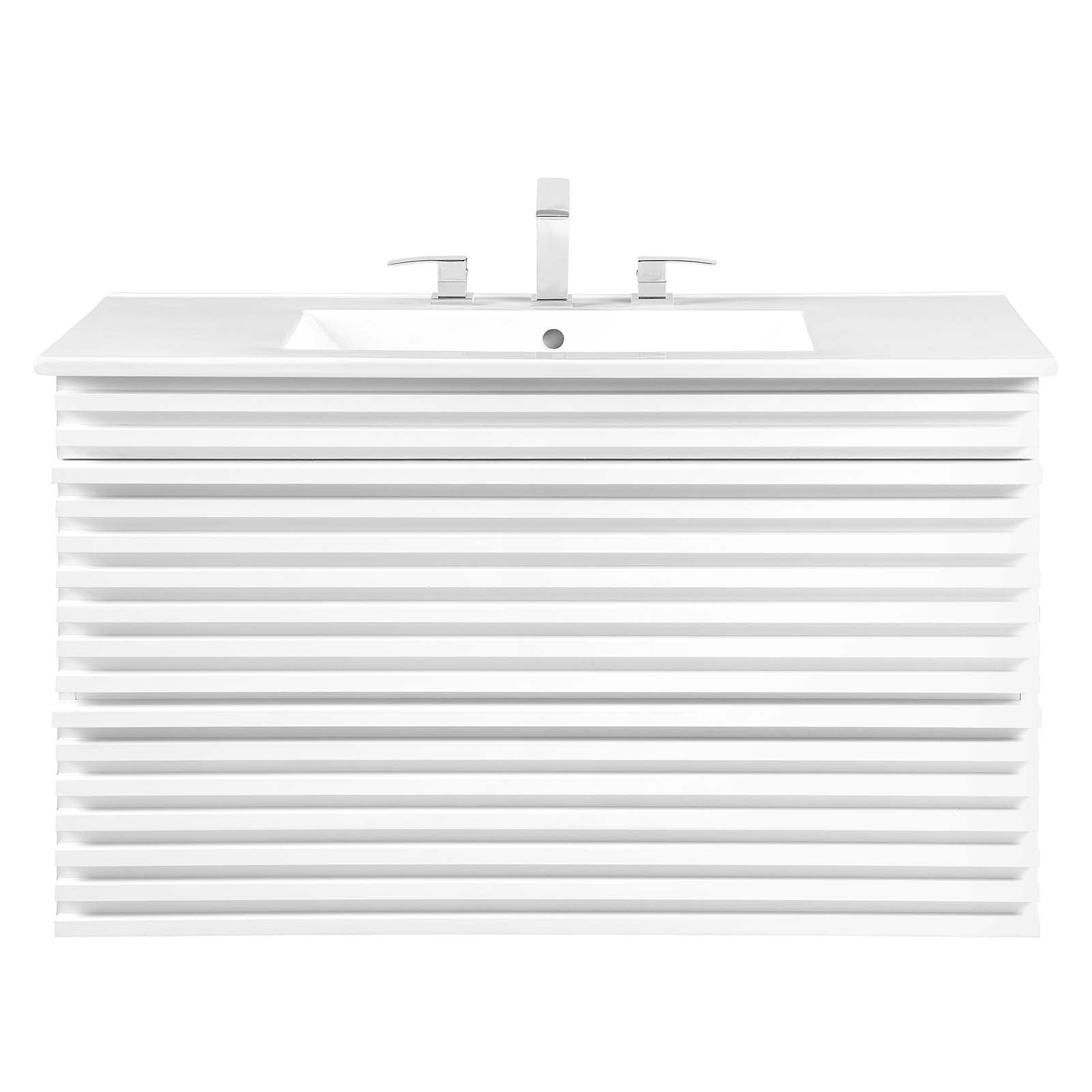 Modway Render 36" Wall-Mount Bathroom Vanity - EEI-4436 | Bathroom Accessories | Modishstore - 57