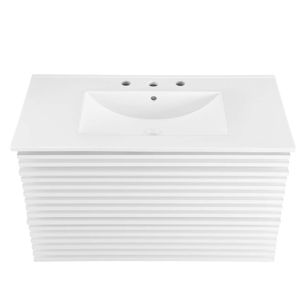 Modway Render 36" Wall-Mount Bathroom Vanity - EEI-4436 | Bathroom Accessories | Modishstore - 58