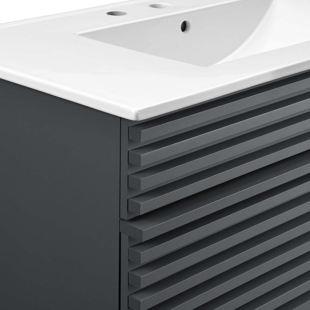 Modway Render 36" Bathroom Vanity - EEI-4437 | Bathroom Accessories | Modishstore - 24