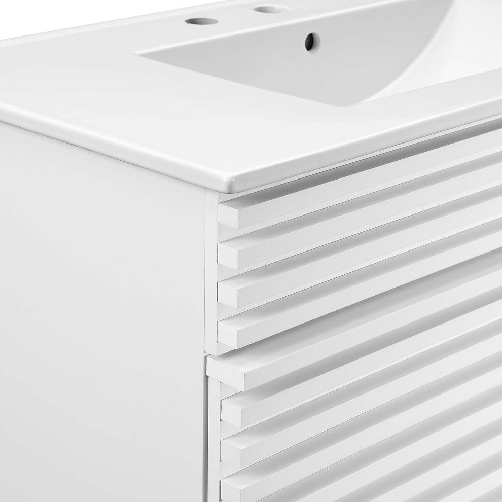 Modway Render 36" Bathroom Vanity - EEI-4437 | Bathroom Accessories | Modishstore - 48